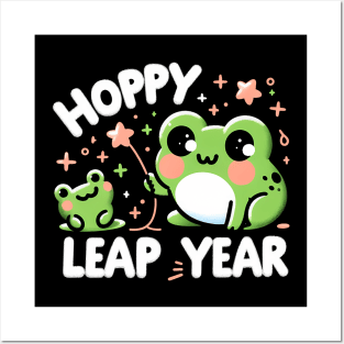 Hoppy Leap Year - Frog Posters and Art